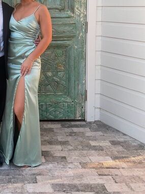 Birdy Grey Satin Bridesmaid Dress